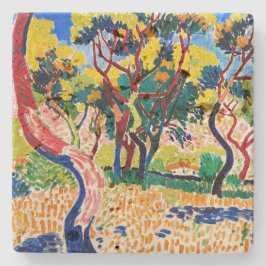 Porta-copo De Pedra Árvores em Collioure | Andre Derain |