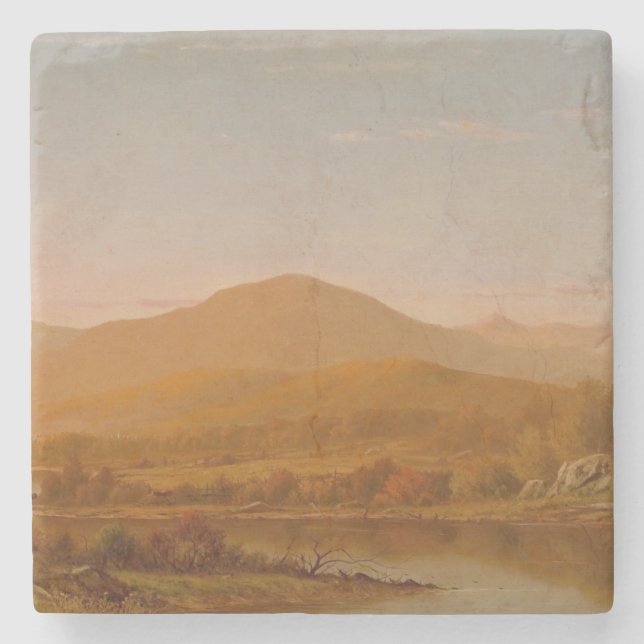 Porta-copo De Pedra As Montanhas Brancas - Charles W. Knapp (Frente)