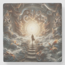 Porta-copo De Pedra Ascensão à Luz
