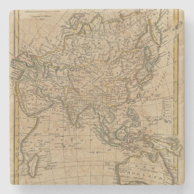 Porta-copo De Pedra Ásia 24 (Frente)