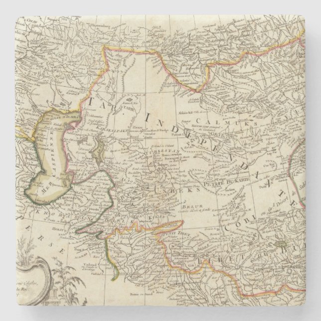 Porta-copo De Pedra Ásia central 2 (Frente)