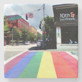 Porta-copo De Pedra Atlanta Rainbow Crosswalk, 10º Piemonte, Centro