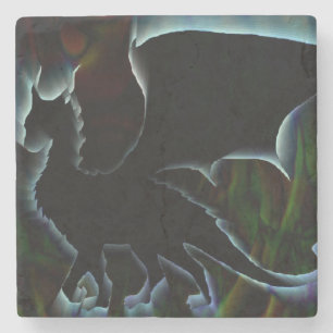 Porta-copo De Pedra Aura do dragão