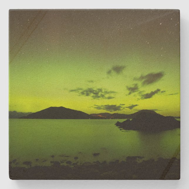 Porta-copo De Pedra Aurora Iluminante (Frente)