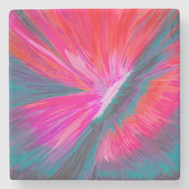 Porta-copo De Pedra Aurora Porta copos (Frente)