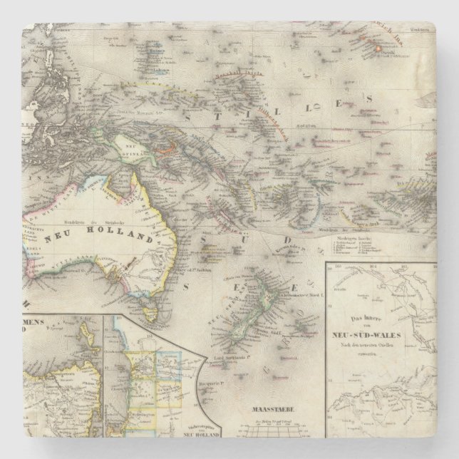 Porta-copo De Pedra Austrália (Frente)