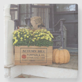 Porta-copo De Pedra Autumn Pumpkin - Martha's Vineyard