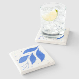 Porta-copo De Pedra Azul mediterrâneo