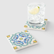 Azulejo Floral Mosaico Espanhol Maiolica