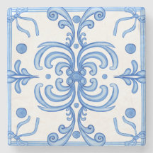 Azulejo Português Mediterrâneo Tradicional