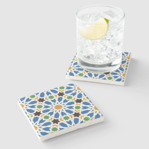 Porta-copo De Pedra Azulejos Andaluzes 10 (Real Alcazar, Sevilha)