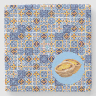 Porta-copo De Pedra Azulejos e Pastéis de Portugal