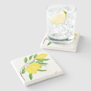 Porta-copo De Pedra Azulejos mediterrânicos, majolica, estilo sicilian