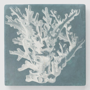 Porta-copo De Pedra Azure Coral I