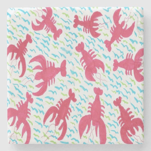 Porta-copo De Pedra Baía de lagosta (Frente)