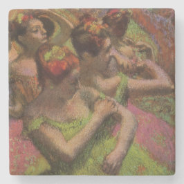 Porta-copo De Pedra Bailarinas Ajustando Seus Vestidos (Edgar Degas)