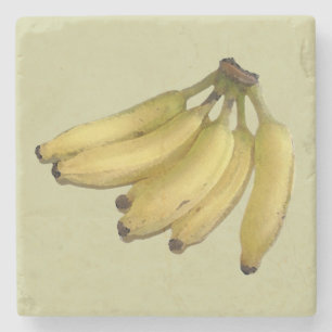 Porta-copo De Pedra bananas