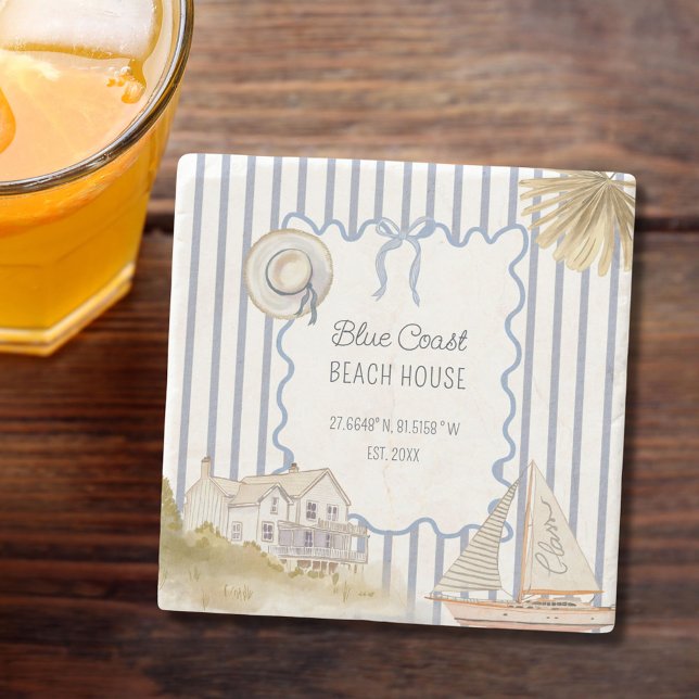 Porta-copo De Pedra Bandas Azuis Costeiras da Casa da Praia (In situ)