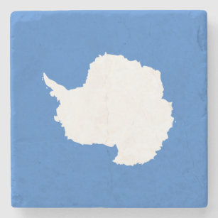 Porta-copo De Pedra Bandeira Antártica Patriótica