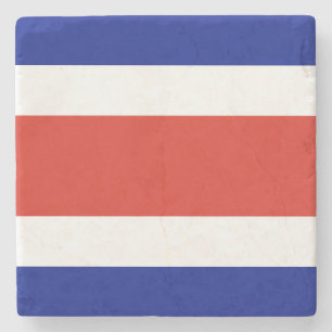 Porta-copo De Pedra Bandeira Civil da Costa Rica