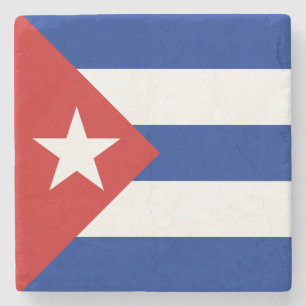 Porta-copo De Pedra Bandeira Cuba