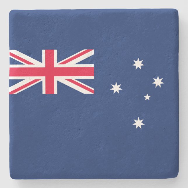 Porta-copo De Pedra Bandeira da Austrália (Frente)