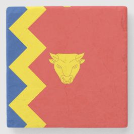 Porta-copo De Pedra Bandeira da Cidade de Birmingham