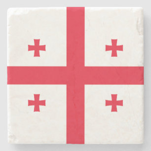 Porta-copo De Pedra Bandeira da Geórgia