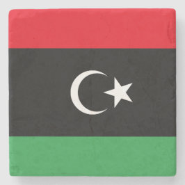 Porta-copo De Pedra Bandeira da Líbia