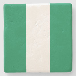 Porta-copo De Pedra Bandeira da Nigéria