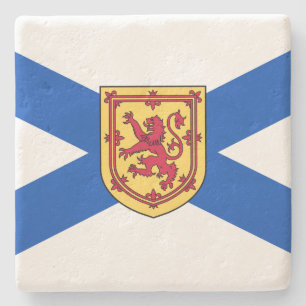 Porta-copo De Pedra Bandeira da Nova Escócia (Província do Canadá)