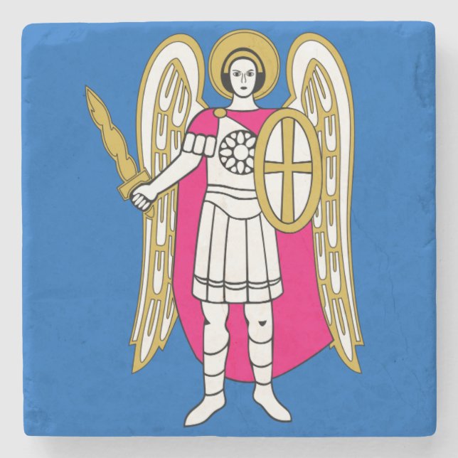 Porta-copo De Pedra Bandeira de Kiev, Portas copos da Ucrânia (Frente)