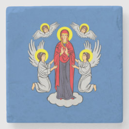 Porta-copo De Pedra Bandeira de Minsk (Bielorrússia)