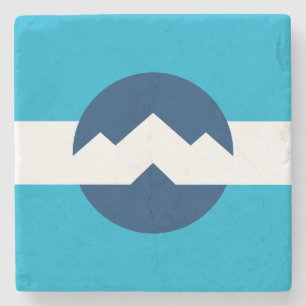 Porta-copo De Pedra Bandeira de Ogden, Utah