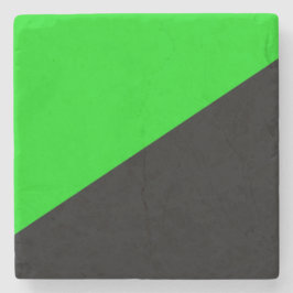 Porta-copo De Pedra Bandeira do Anarquismo Verde