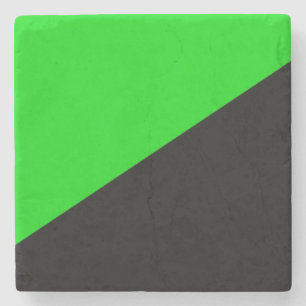 Porta-copo De Pedra Bandeira do Anarquismo Verde