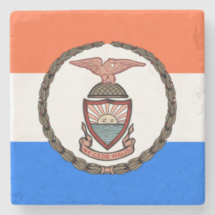 Porta-copo De Pedra Bandeira do Bronx (Borough in Nova Iorque)