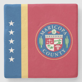 Porta-copo De Pedra Bandeira do condado de Maricopa (Arizona)