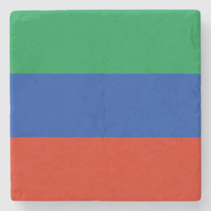 Porta-copo De Pedra Bandeira do Daguestão
