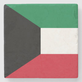 Porta-copo De Pedra Bandeira do Kuwait