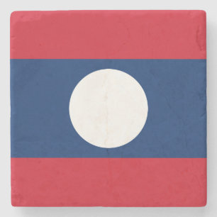 Porta-copo De Pedra Bandeira do Laos