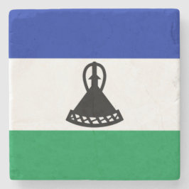 Porta-copo De Pedra Bandeira do Lesoto