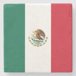 Porta-copo De Pedra Bandeira do México (México)