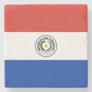 Porta-copo De Pedra Bandeira do Paraguai