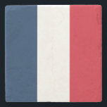 Porta-copo De Pedra Bandeira francesa<br><div class="desc">Bandeira nacional de França.</div>