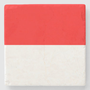 Porta-copo De Pedra Bandeira indonésia (Indonésia)