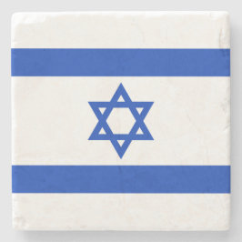 Porta-copo De Pedra Bandeira Israelense (Israel)