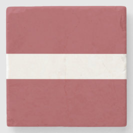 Porta-copo De Pedra Bandeira letã (Letónia)