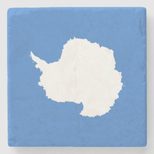 Porta-copo De Pedra Bandeira Patriótica da Antártica