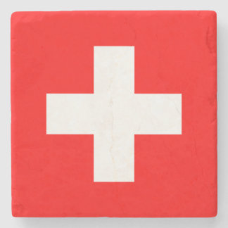 Porta-copo De Pedra Bandeira Suíça (Suiça)